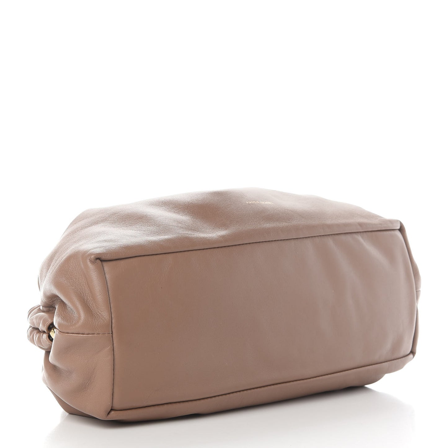 Lambskin Cloud Clutch Biscotto