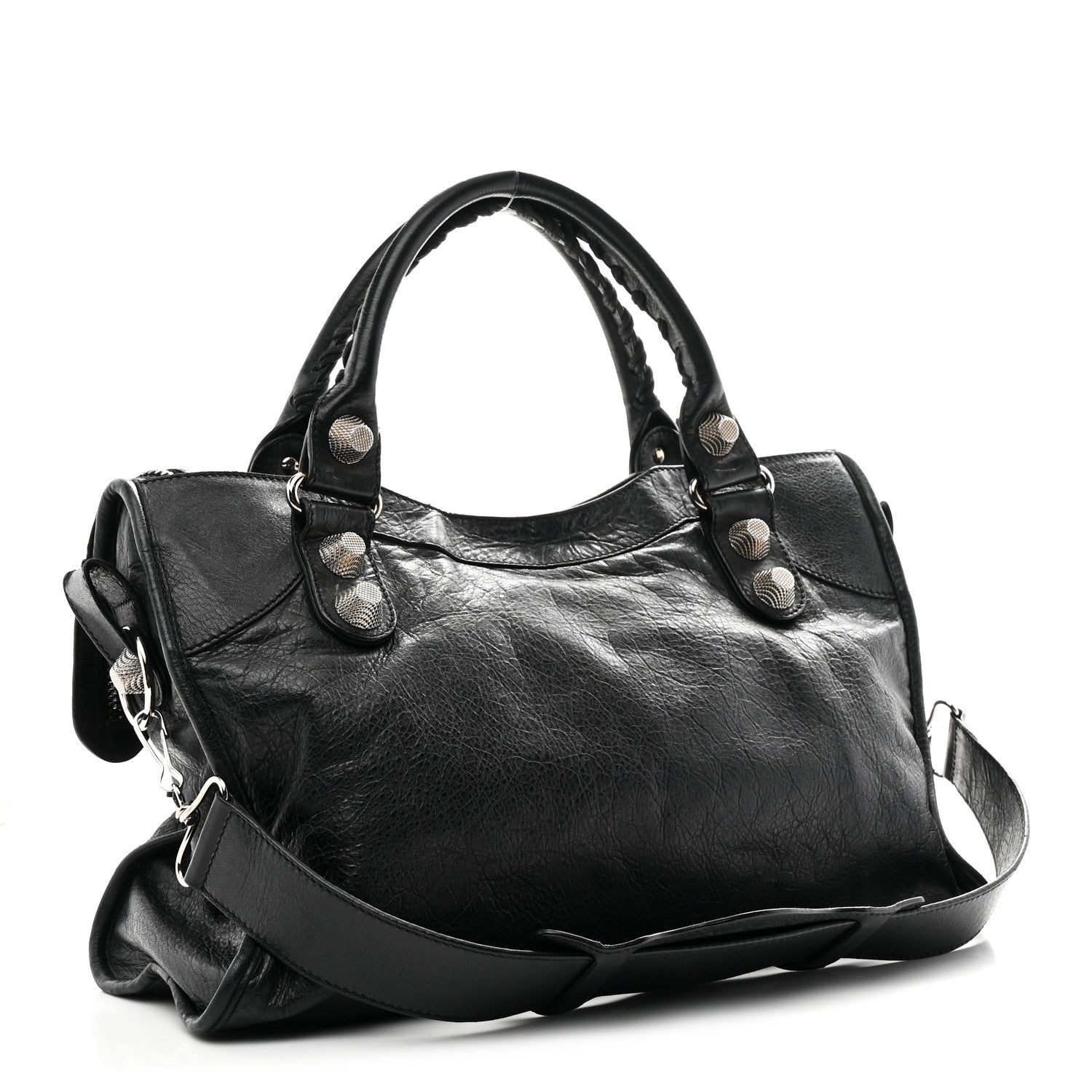 Balenciaga Agneau Giant 21 Silver Hardware City Black 3 of 10