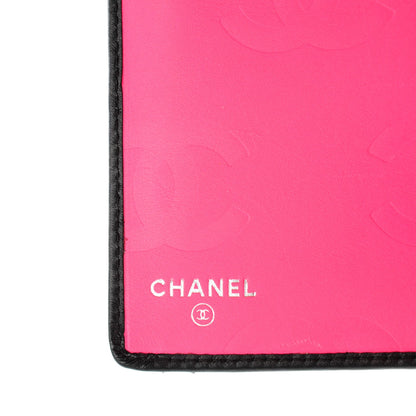 Chanel Calfskin Quilted Cambon Yen Wallet Black 7 of 10