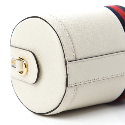 Gucci Textured Calfskin Ophidia Boston Bag Mystic White 6 of 10