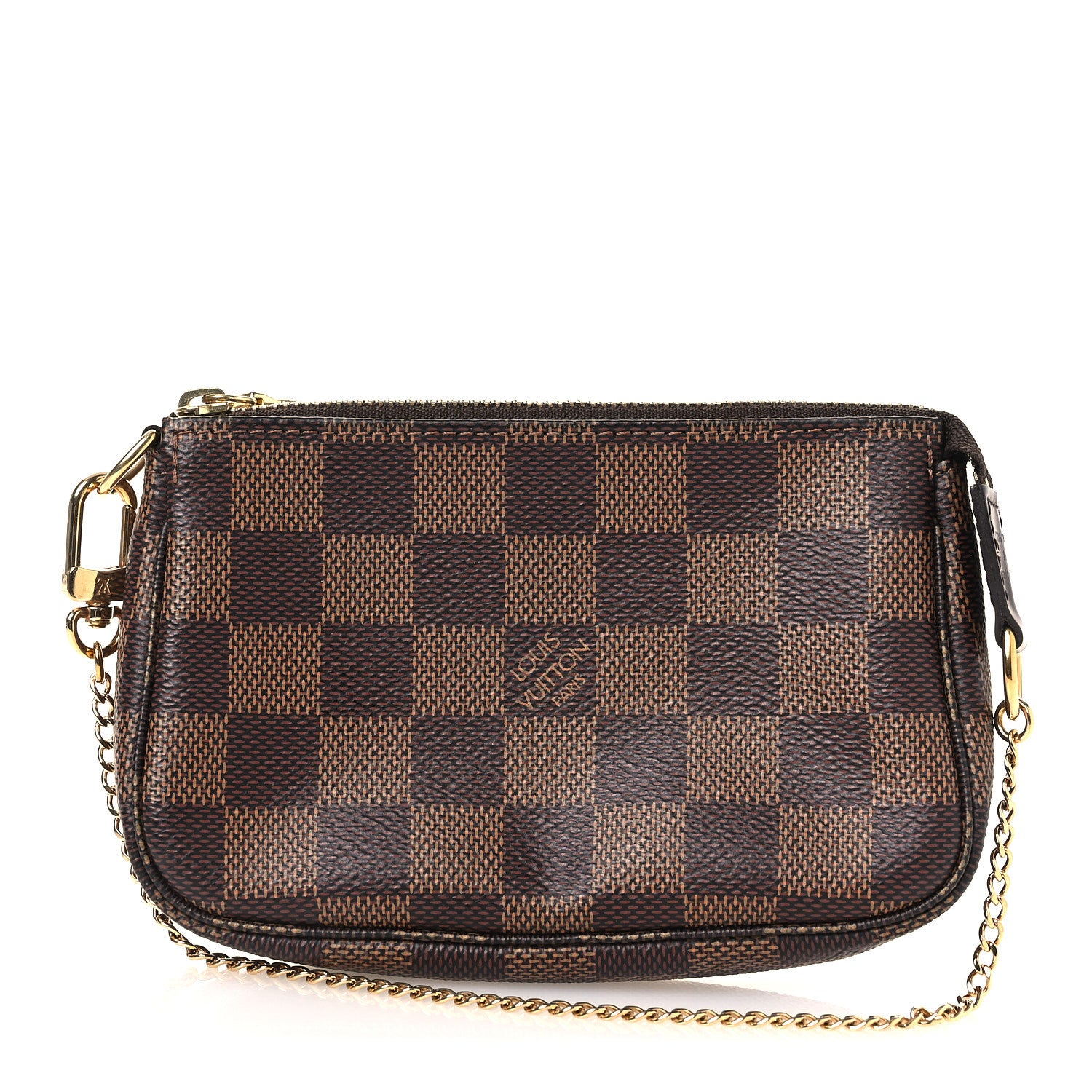 Louis Vuitton Damier Ebene Mini Pochette Accessories 1 of 11