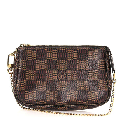 Louis Vuitton Damier Ebene Mini Pochette Accessories 1 of 11