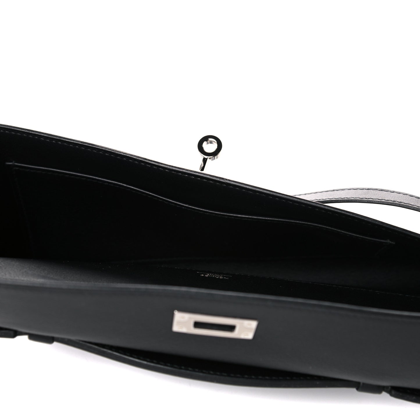 Swift Kelly Cut Clutch Pochette Black