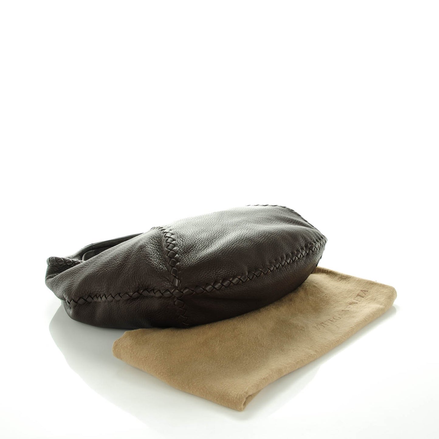Cervo Deerskin Large Hobo Ebano