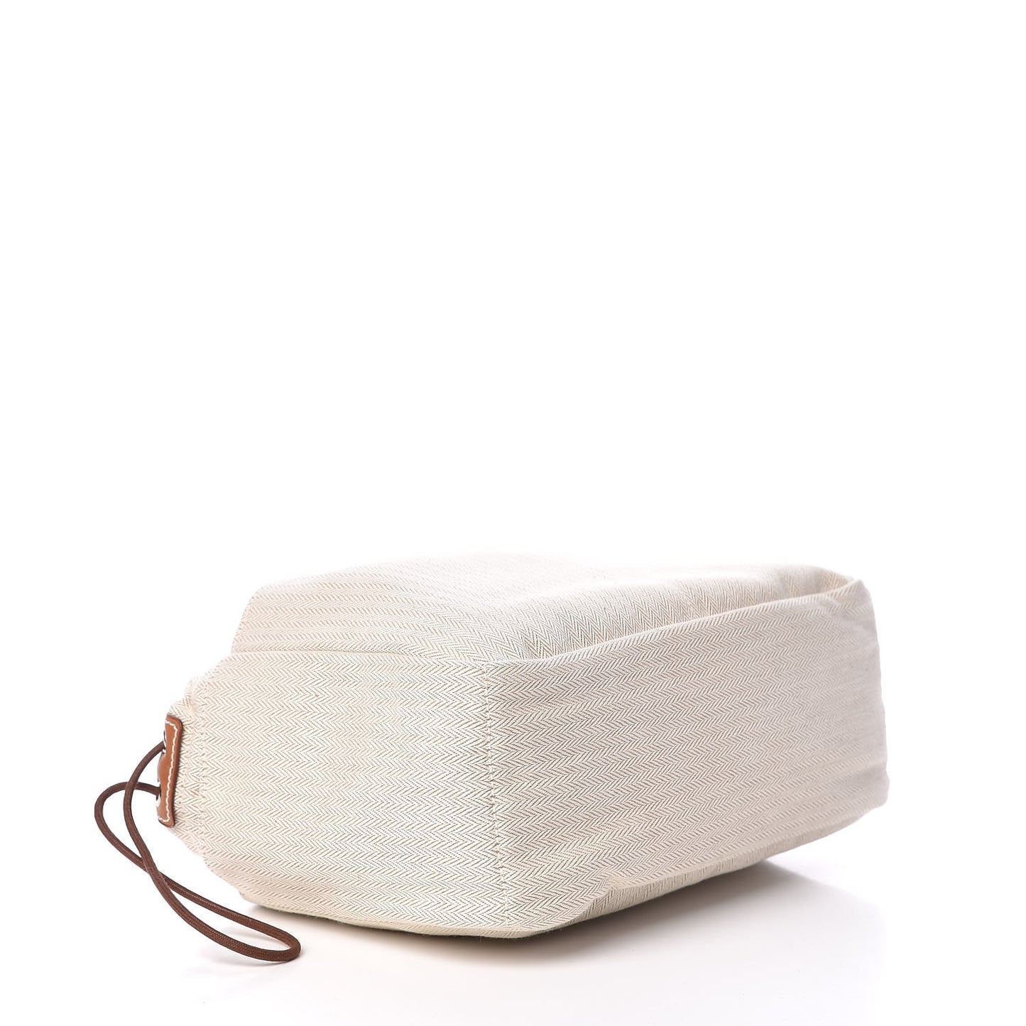 Canvas Barenia Fourbi 25 MM Pouch Naturel Fauve