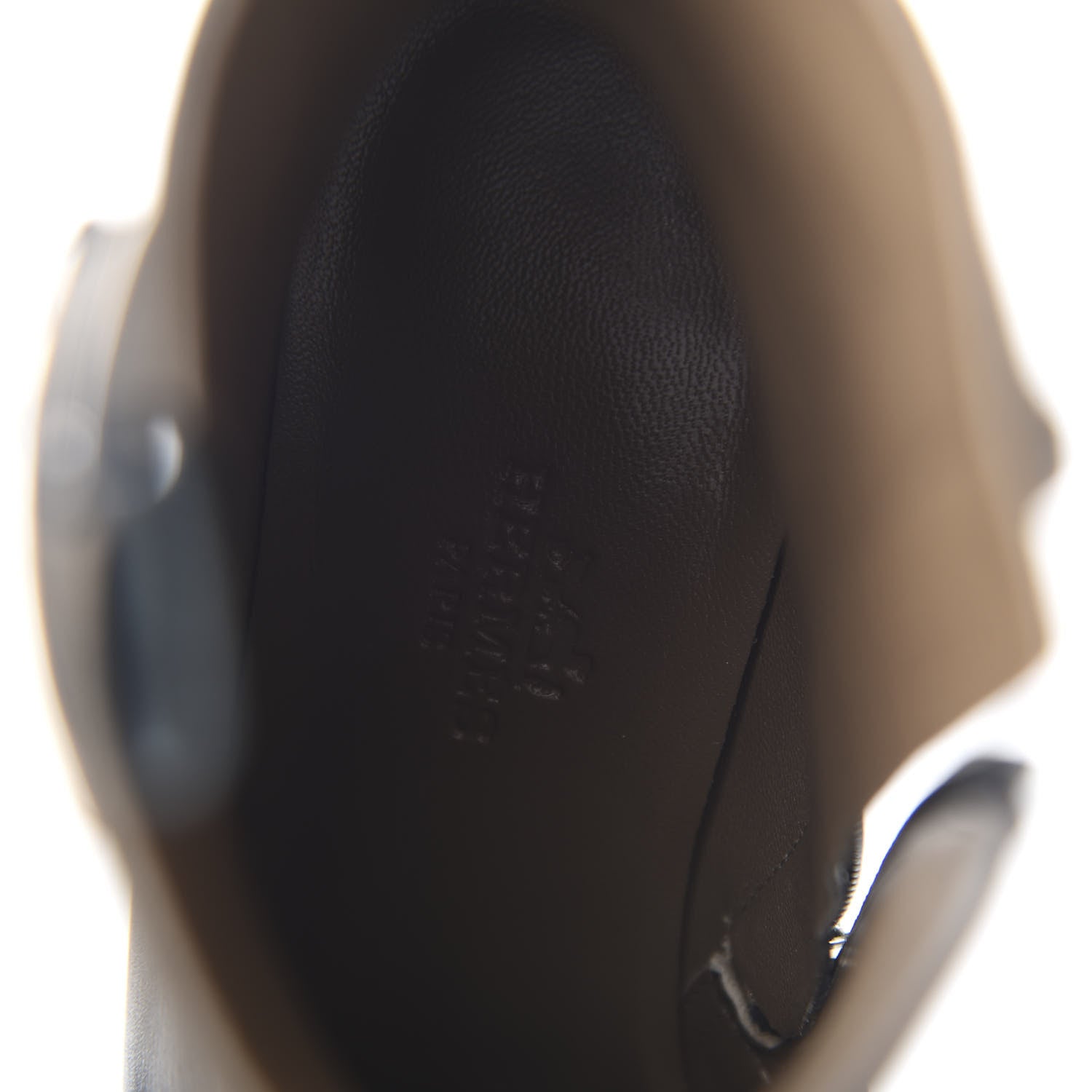 Hermes Calfskin Saint Germain Ankle Boots 36.5 Black 7 of 9