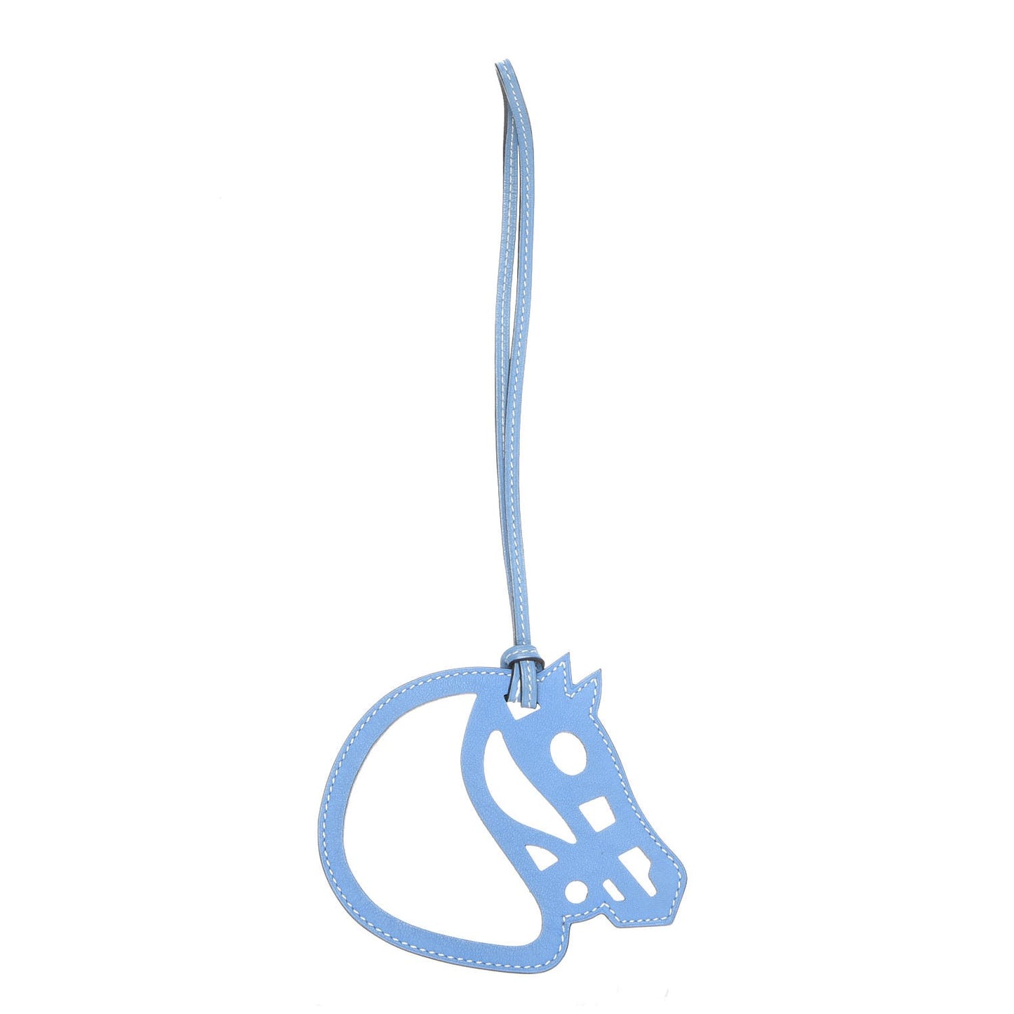Swift Paddock Cheval Horse Bag Charm Bleu Paradis