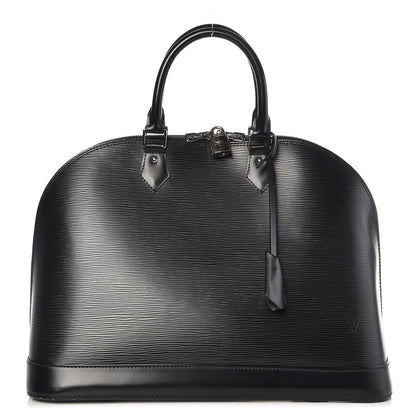 Louis Vuitton Epi Alma MM Black 1 of 9