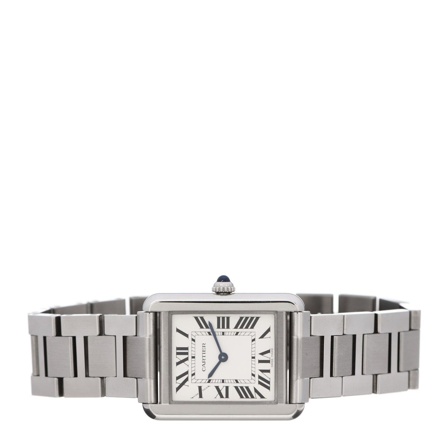Stainless Steel 24mm Tank Solo Quartz Watch