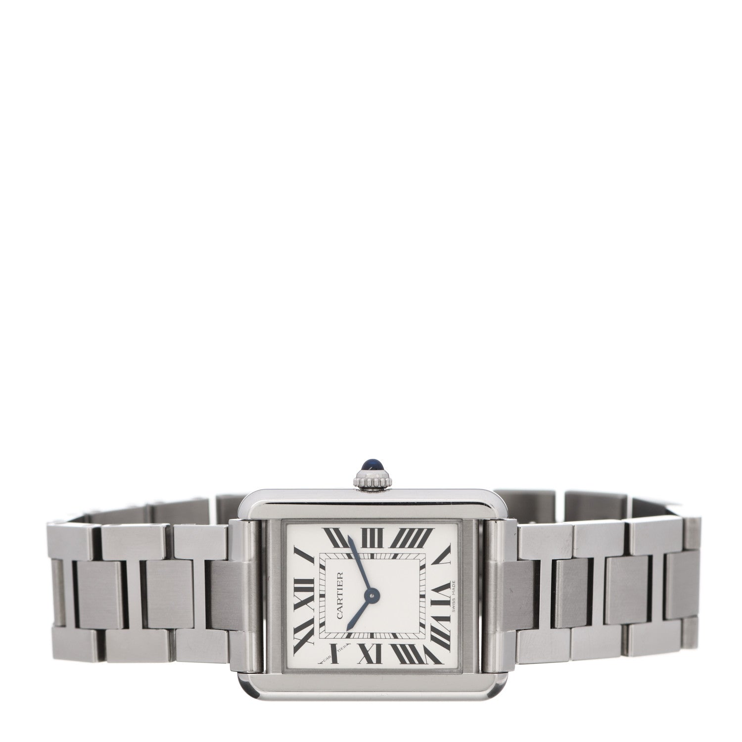 Cartier Stainless Steel 24mm Tank Solo Quartz Watch 2 of 5