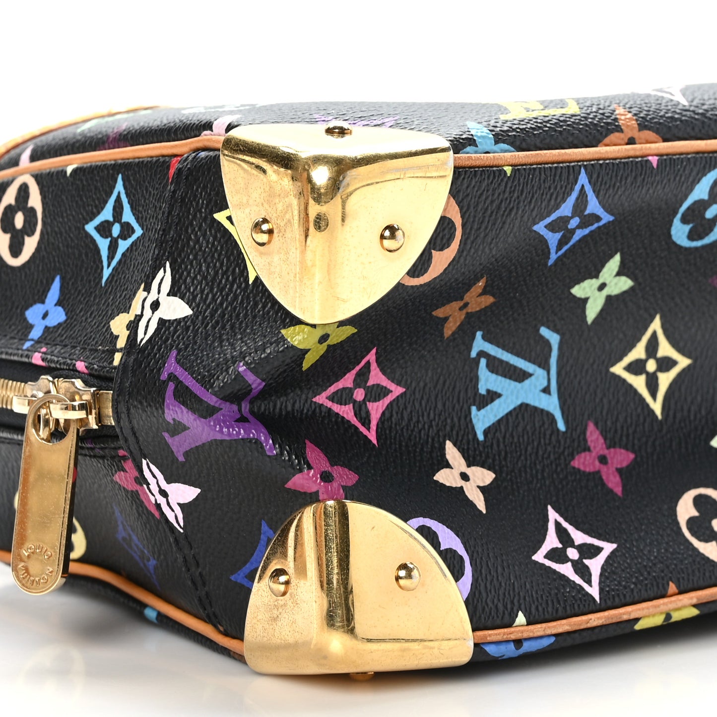 Monogram Multicolor Trouville Black
