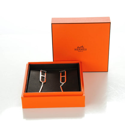 Hermes Sterling Silver Ever Chaine D'Ancre Earrings 7 of 7