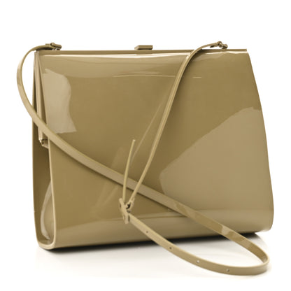 Saint Laurent Vinyl Le-Anne Marie Shoulder Bag Dark Honey 3 of 9