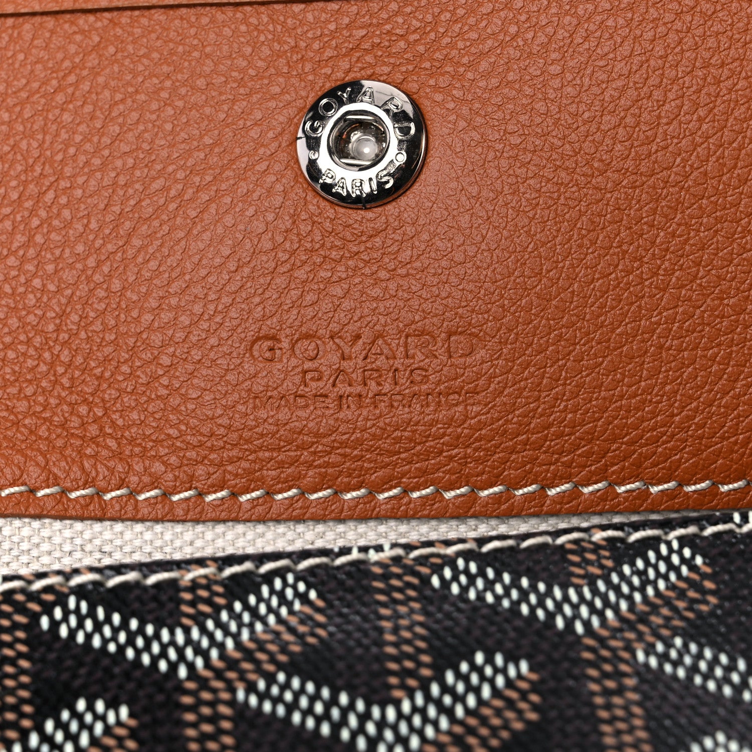 Goyard Goyardine Saint Louis PM Black Gold 7 of 9