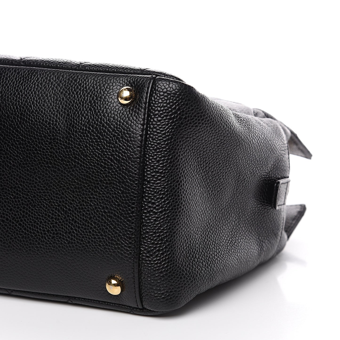Caviar Quilted Petit Timeless Tote PTT Black