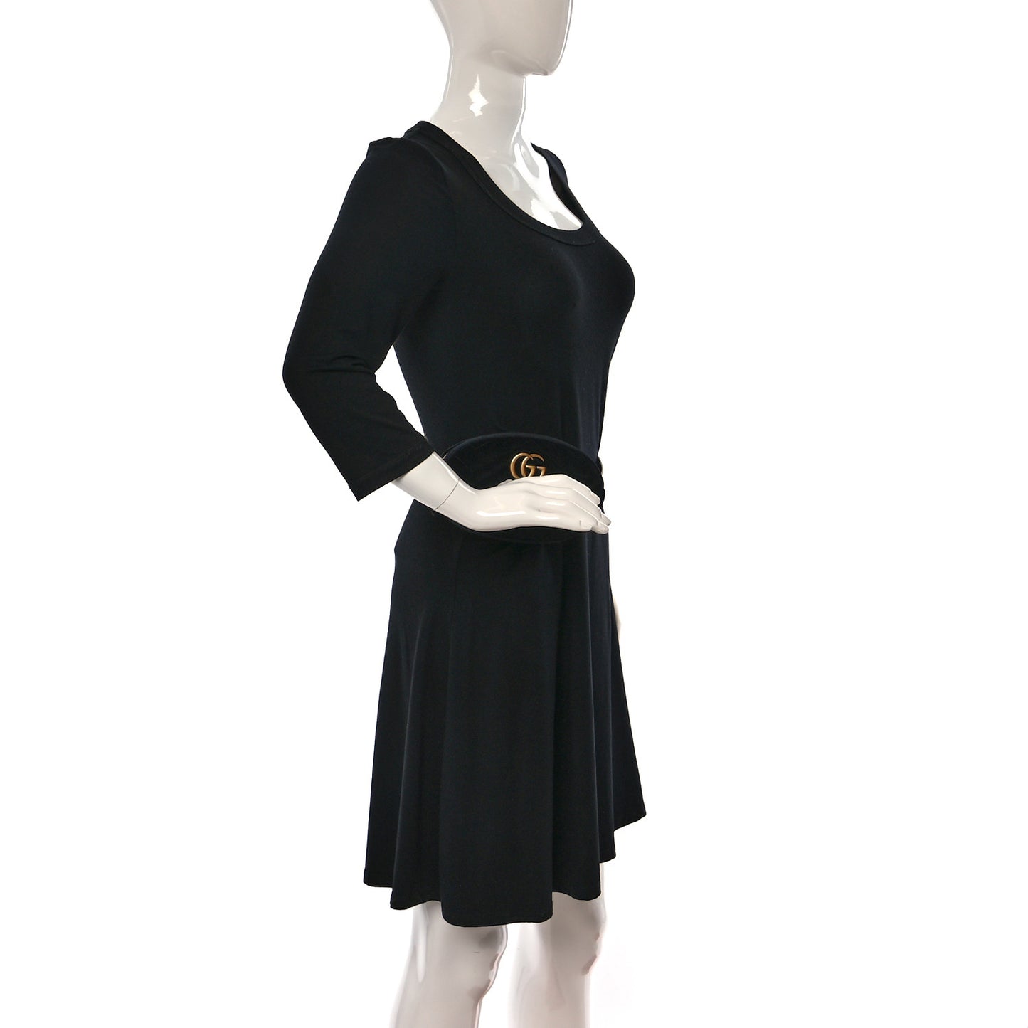 Velvet Matelasse GG Marmont Belt Bag 95 38 Black