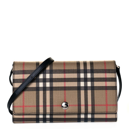 Burberry Vintage Check Crossbody Black 1 of 9