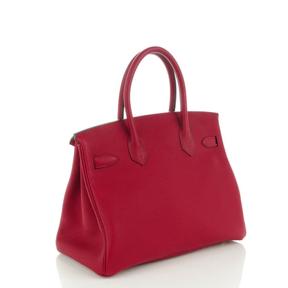 Hermes Togo Birkin 30 Rouge Grenat 15 of 24