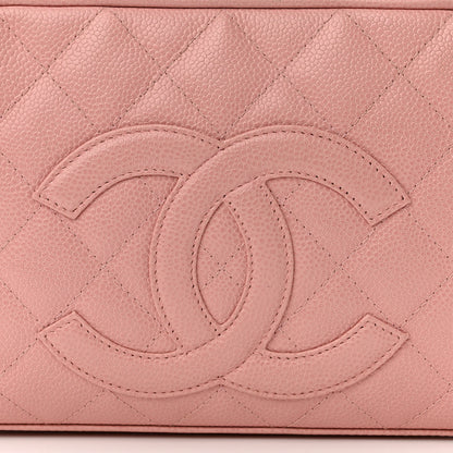 Chanel Caviar Quilted Small Bowler Pink 8 of 12