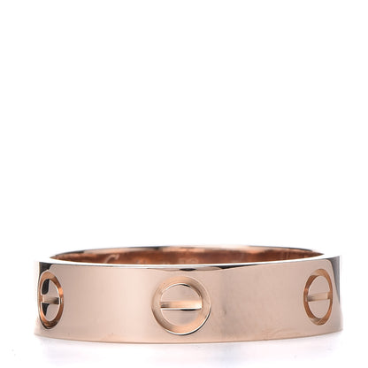 Cartier 18K Pink Gold 5.5mm LOVE Ring 62 10 1 of 5