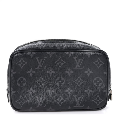 Louis Vuitton Monogram Eclipse Toilet Pouch PM 1 of 7