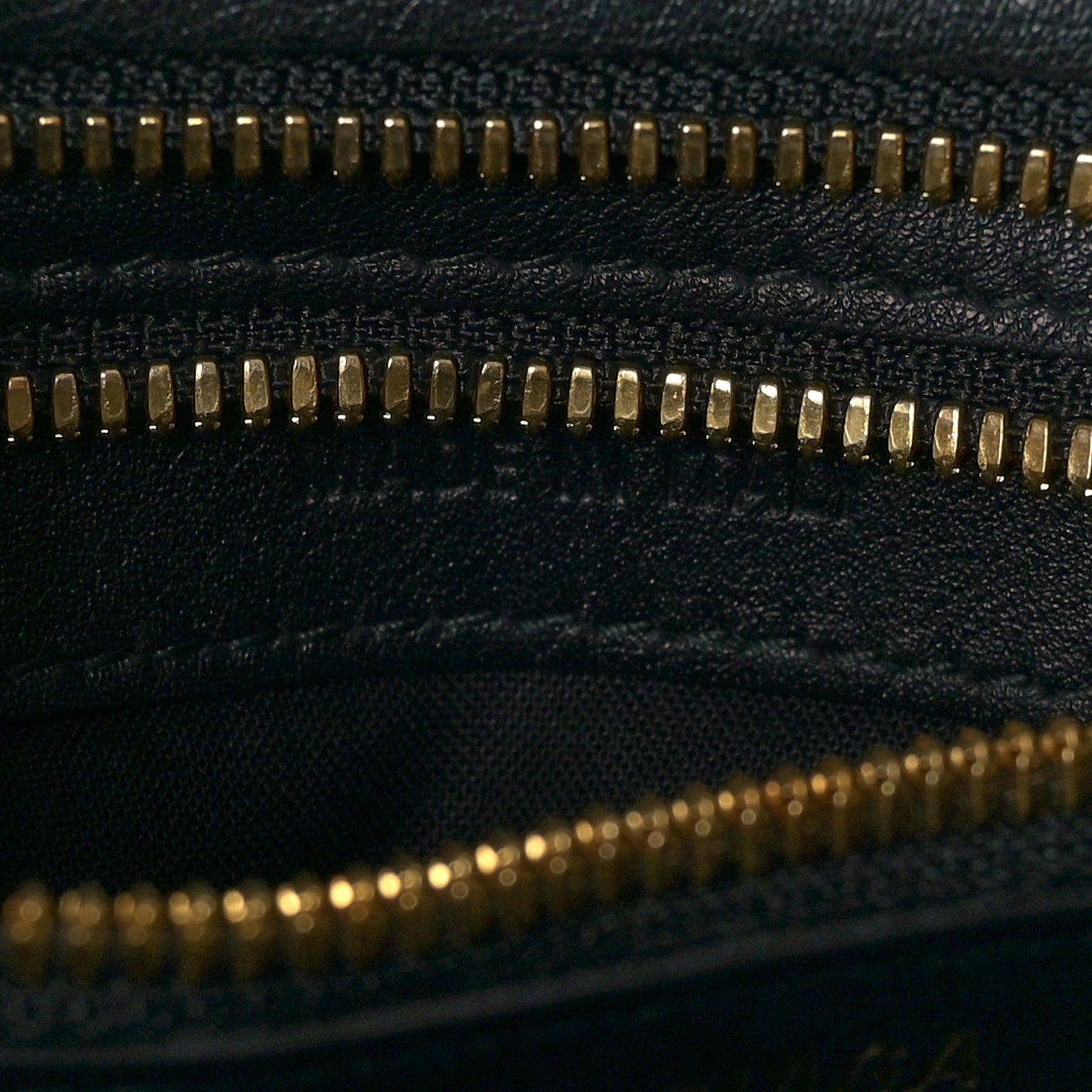 Calfskin XS Fringe Laundry Cabas Black