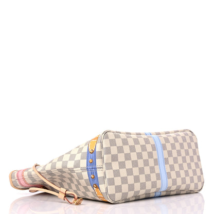 Louis Vuitton Damier Azur Summer Trunks Neo Neverfull MM 5 of 11
