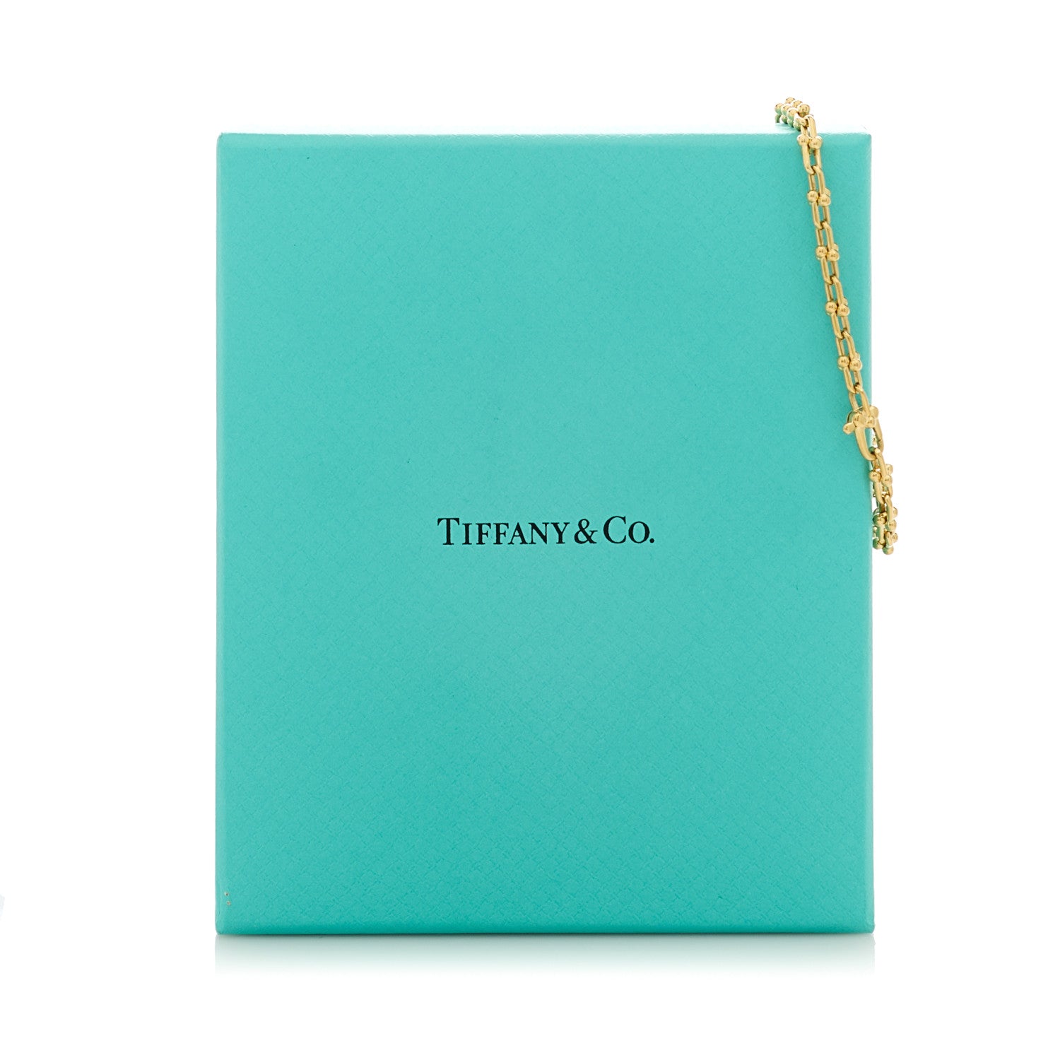Tiffany 18K Yellow Gold Micro HardWear Link Bracelet 5 of 5