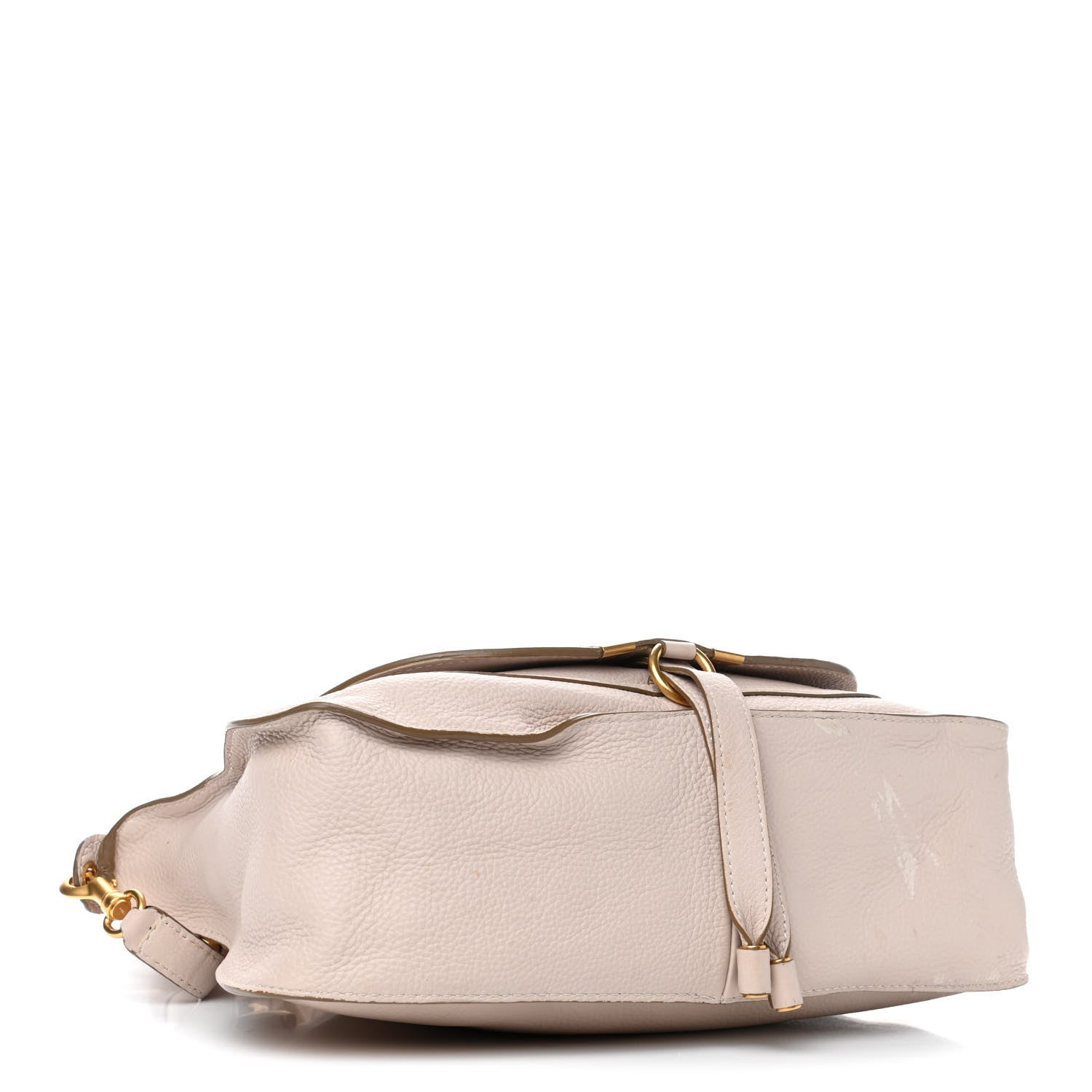 Chloe Calfskin Medium Marcie Satchel Powder Beige 3 of 9