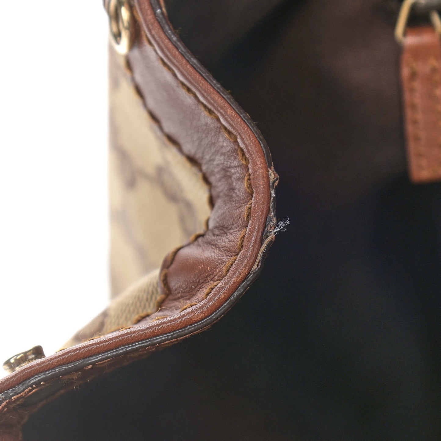 Monogram Medium Sukey Tote Brown