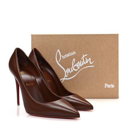 Christian Louboutin Nappa Kate 100 Pumps 38.5 Nude 8 8 of 8