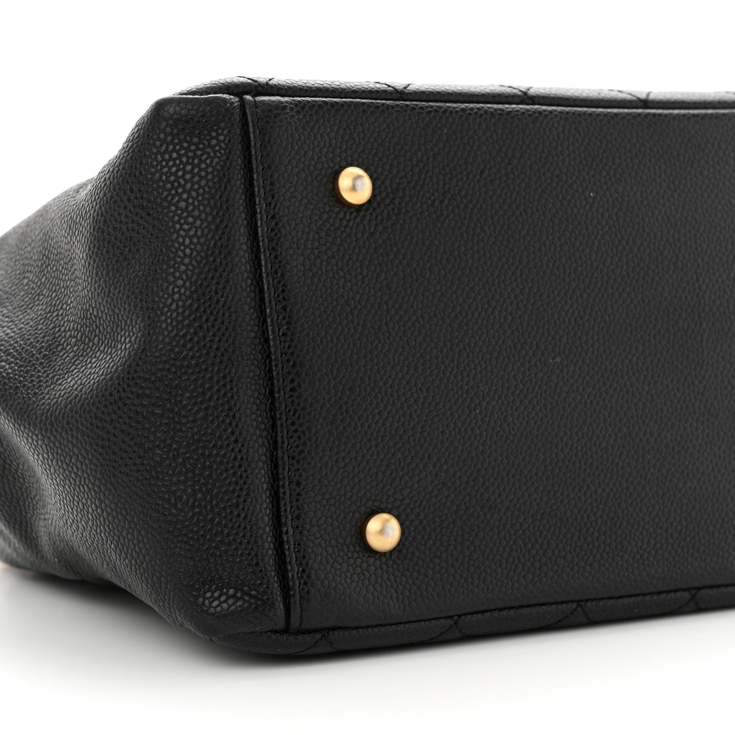 Caviar Quilted Petit Timeless Tote PTT Black