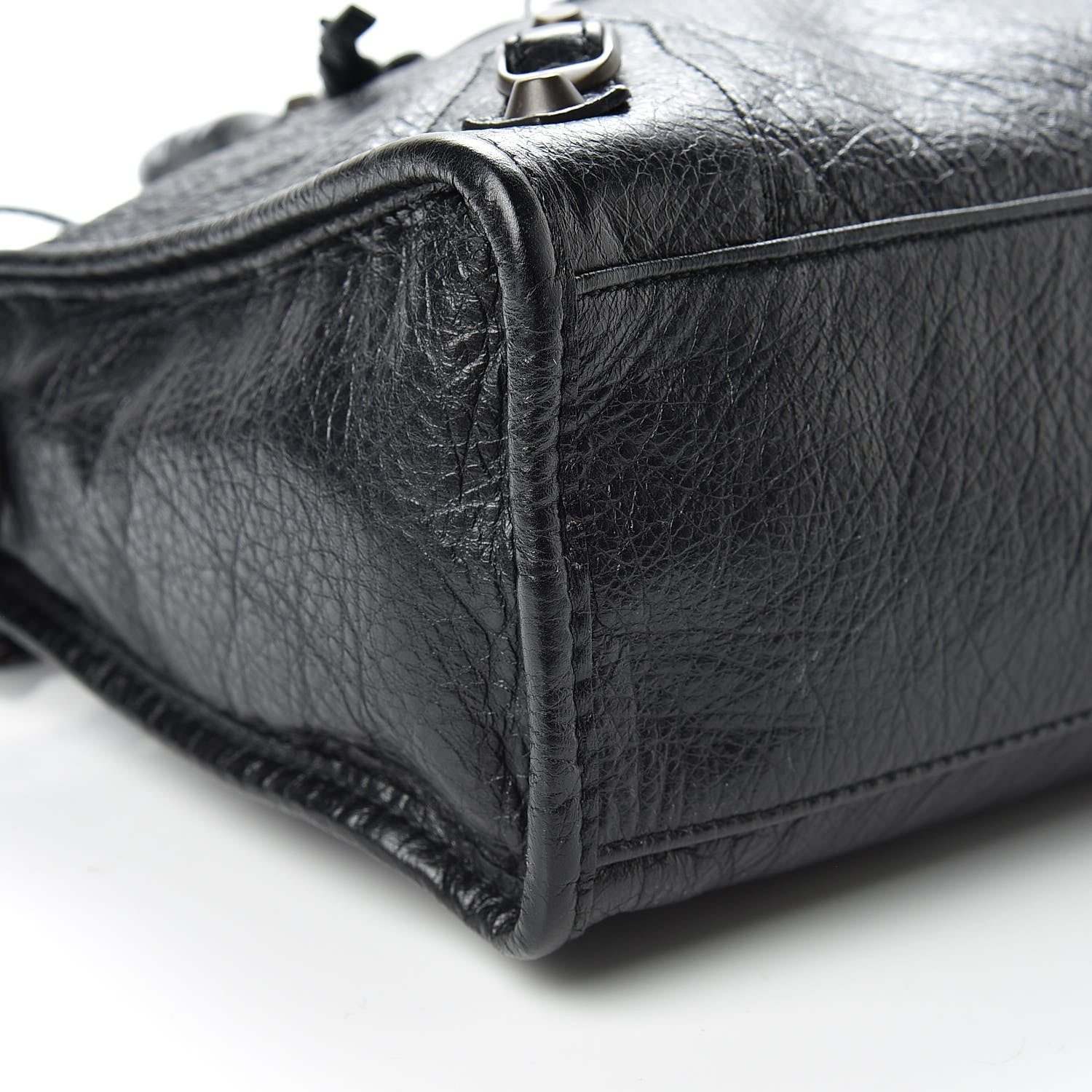 Balenciaga Agneau Classic Hardware Graffiti Handles S City Black 10 of 12