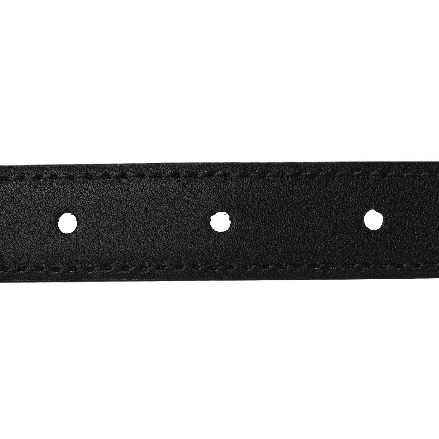 Gucci Plutone Calfskin Gucci Buckle 20mm Thin Belt 90 36 Black 4 of 5