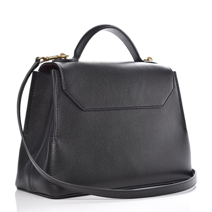 Mulberry Small Classic Grain Calfskin Small Seaton Black 3 of 11