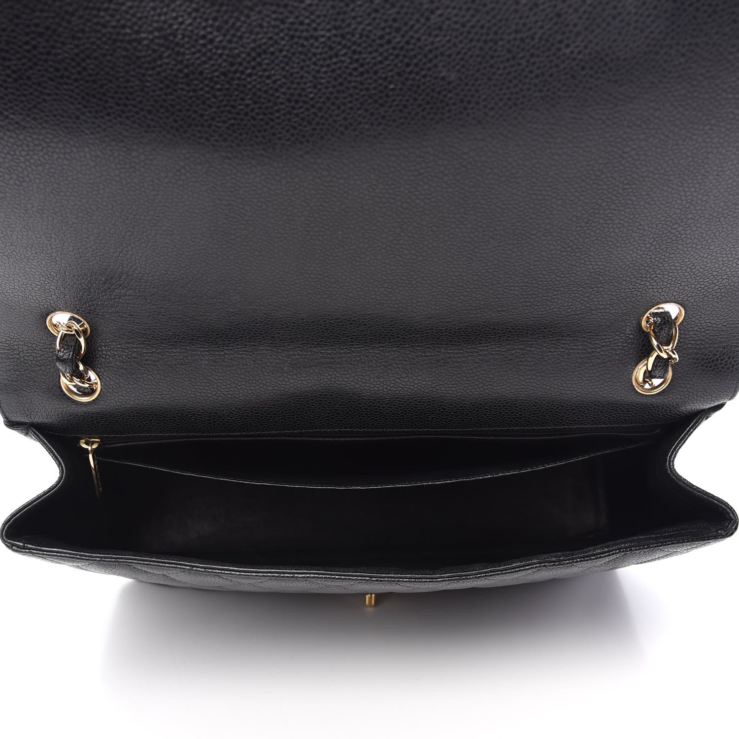 Chanel Caviar Quilted Maxi Single Flap Black 5 of 9