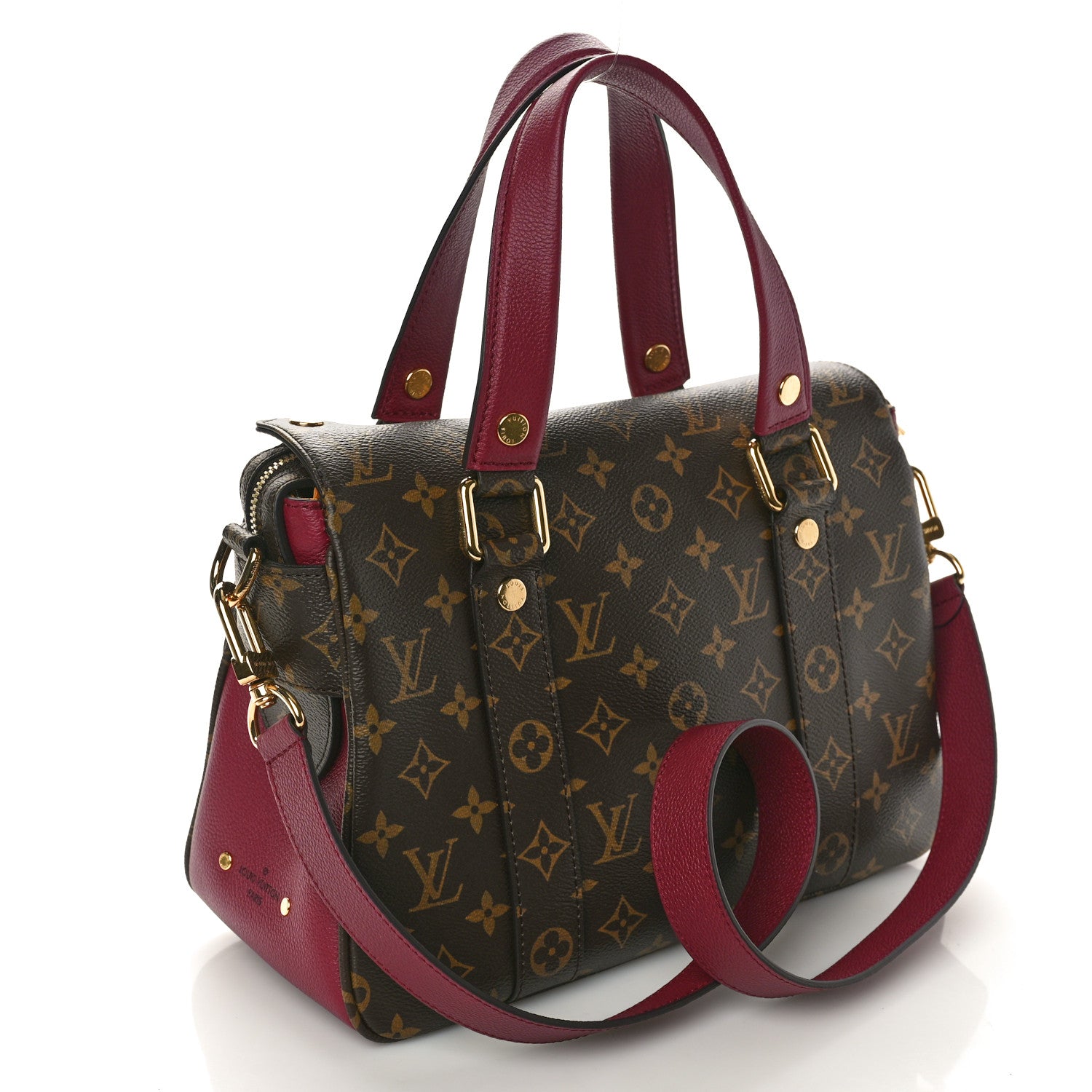 Louis Vuitton Monogram Manhattan NM Raisin 3 of 11