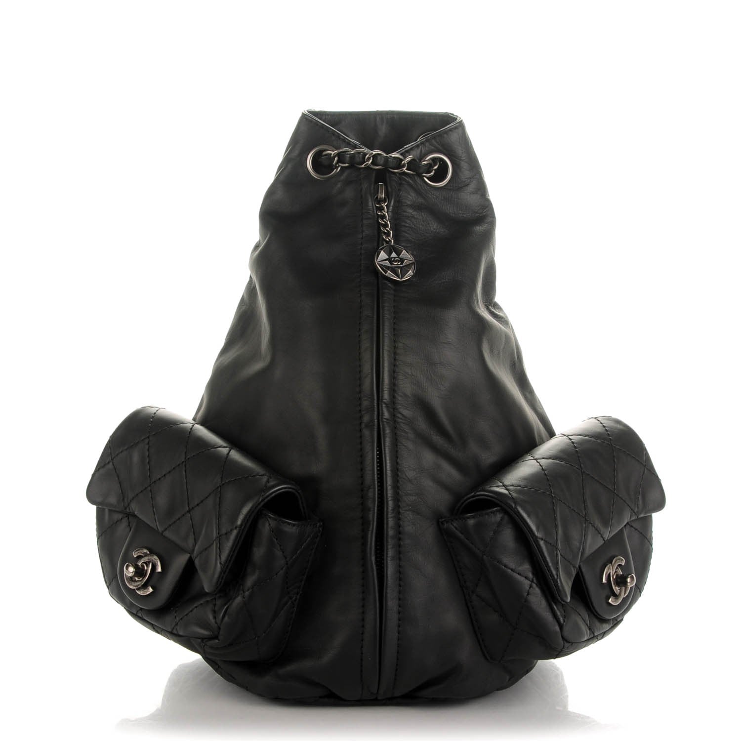 Chanel Calfskin Large Backpack Is Back Black 1 of 7
