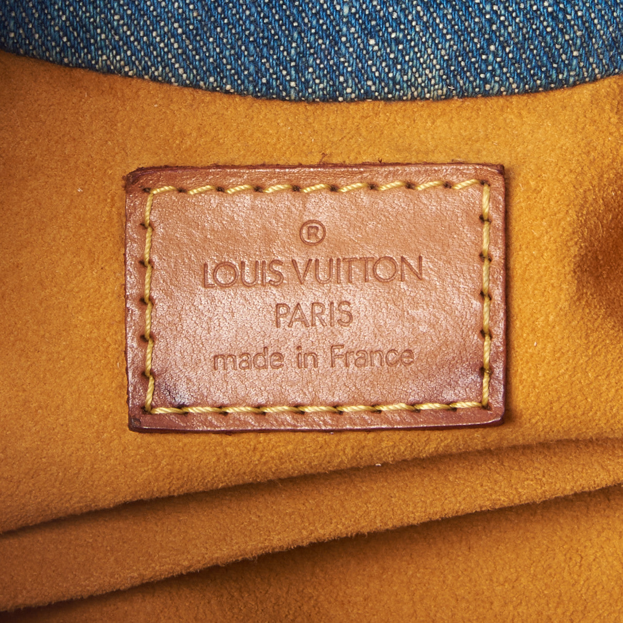 Louis Vuitton Monogram Denim Pleaty Blue 8 of 8