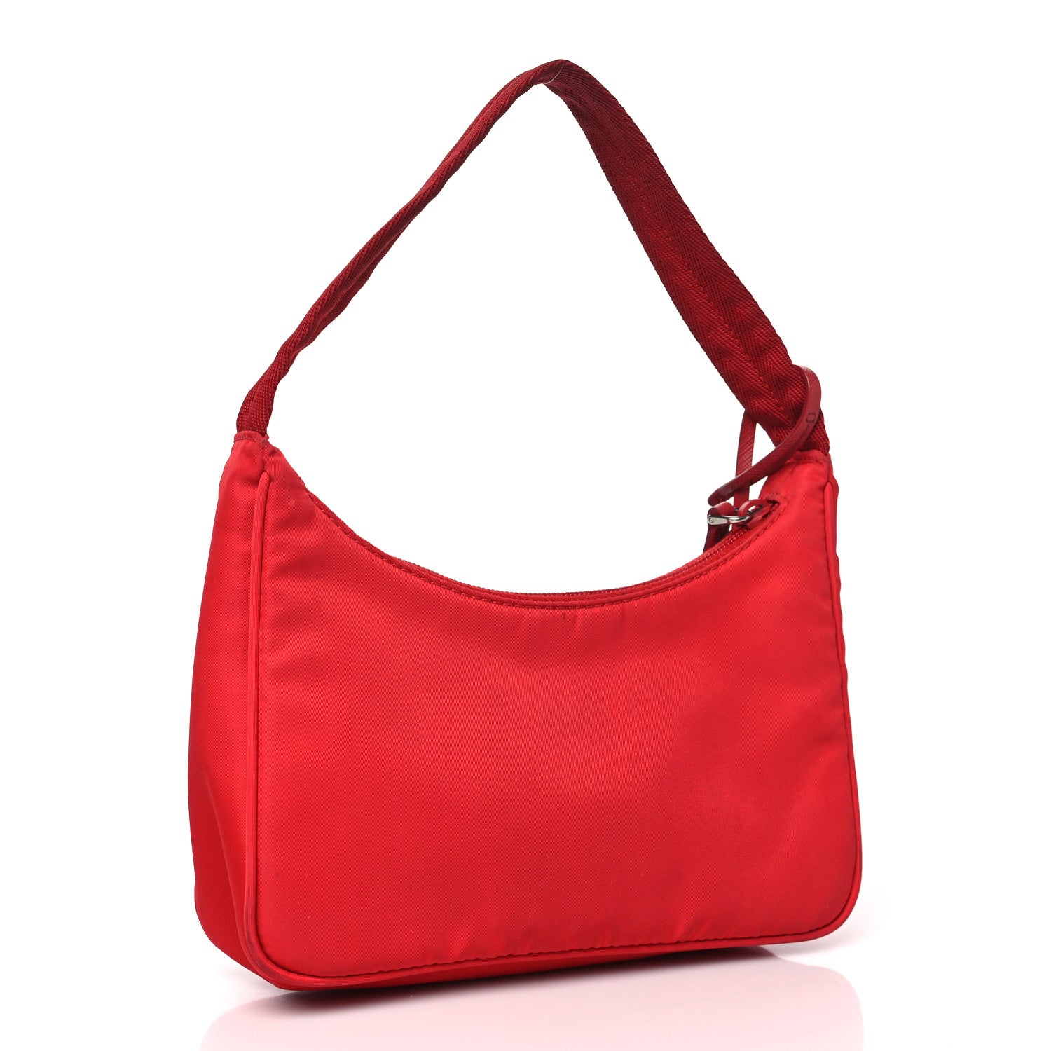 Prada Tessuto Nylon Mini Re-Edition 2000 Bag Rosso 3 of 10