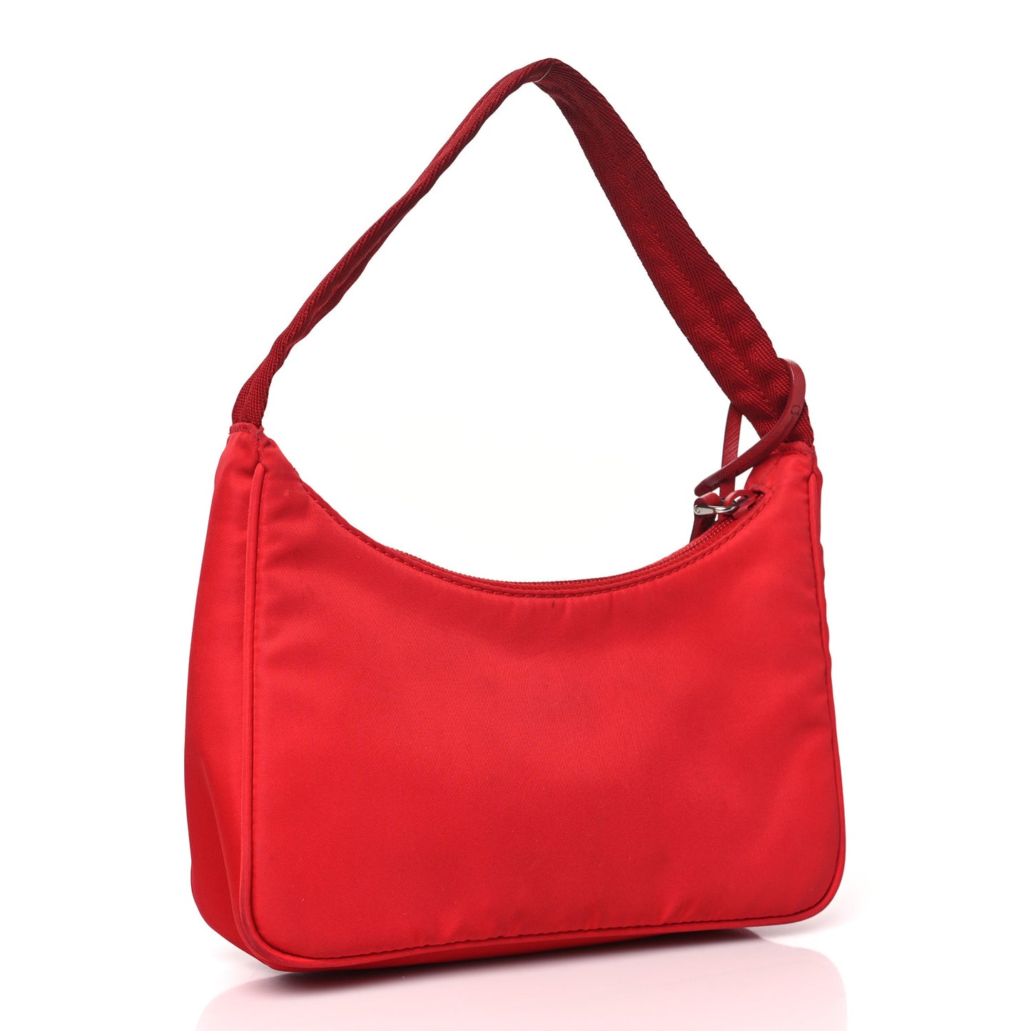 Tessuto Nylon Mini Re-Edition 2000 Bag Rosso