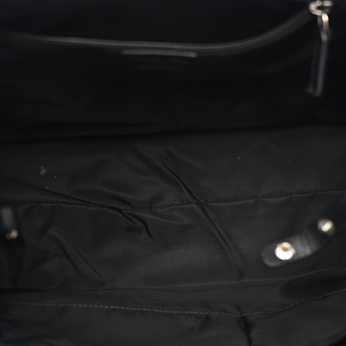 Nylon Monogram Small Lovely Tote Black