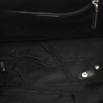 Christian Dior Nylon Monogram Small Lovely Tote Black 5 of 13