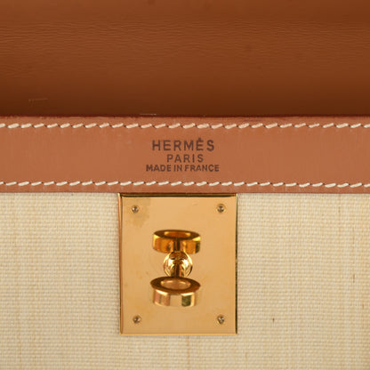 Hermes Natural Barenia Crinoline Kelly Sellier 35 6 of 18