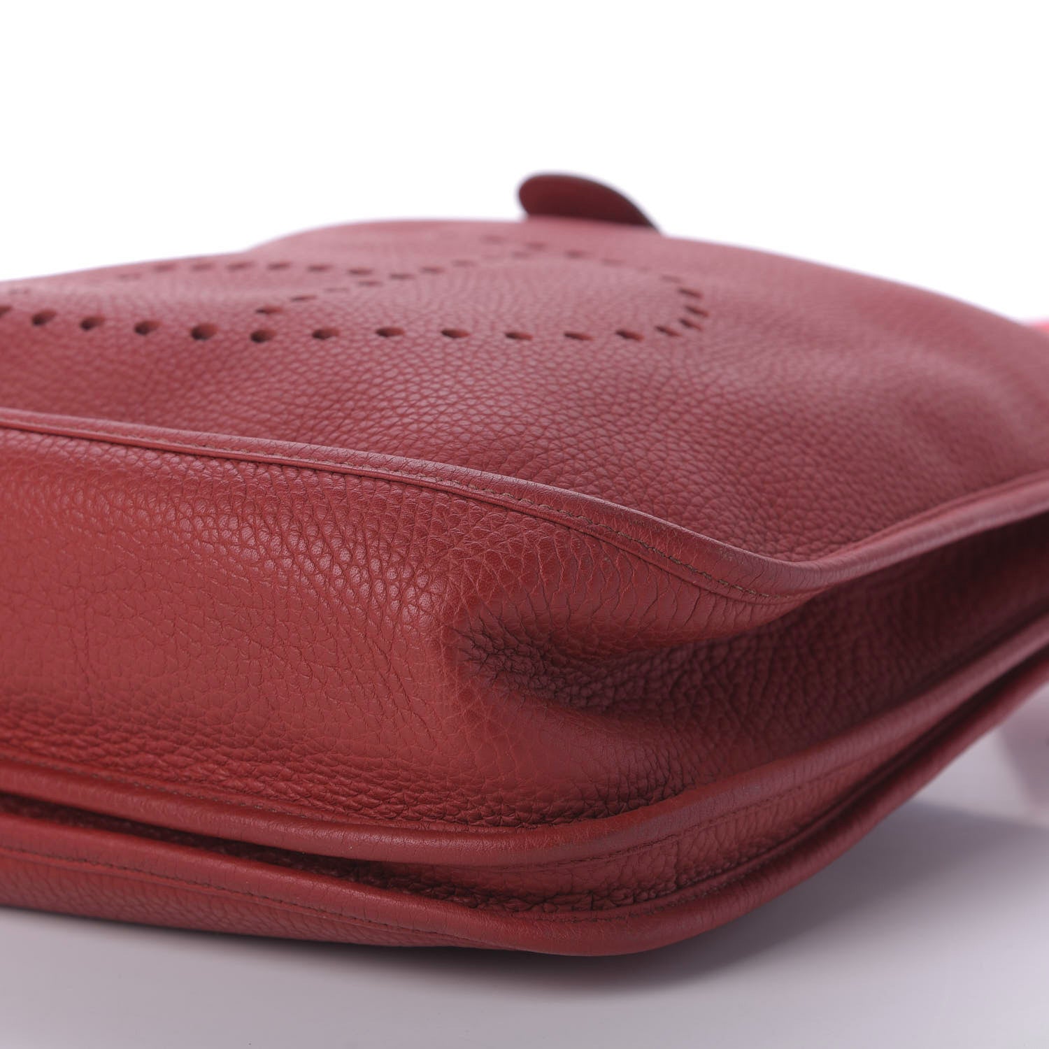 Hermes Togo Evelyne III GM Rouge Garance 7 of 8