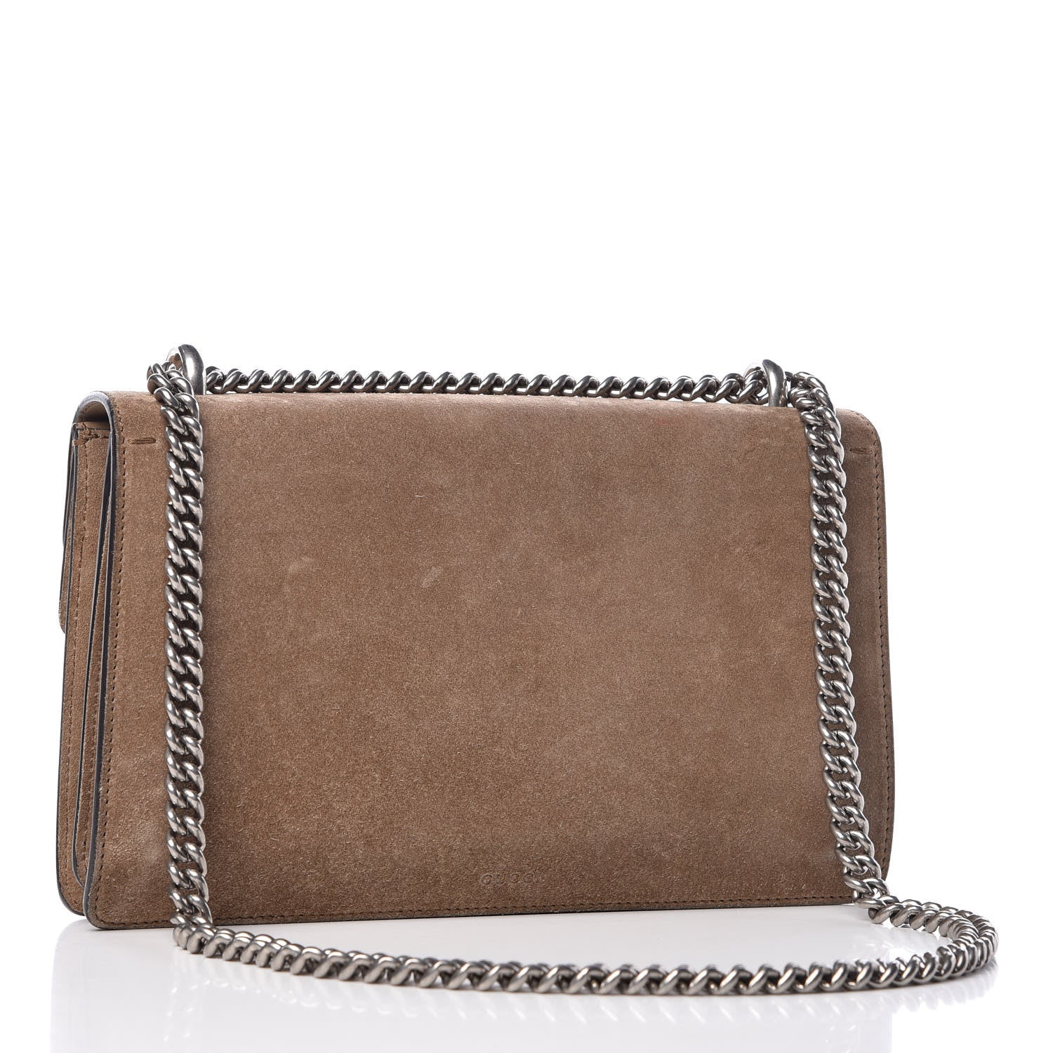 Gucci Suede Small Dionysus Shoulder Bag Taupe 4 of 20