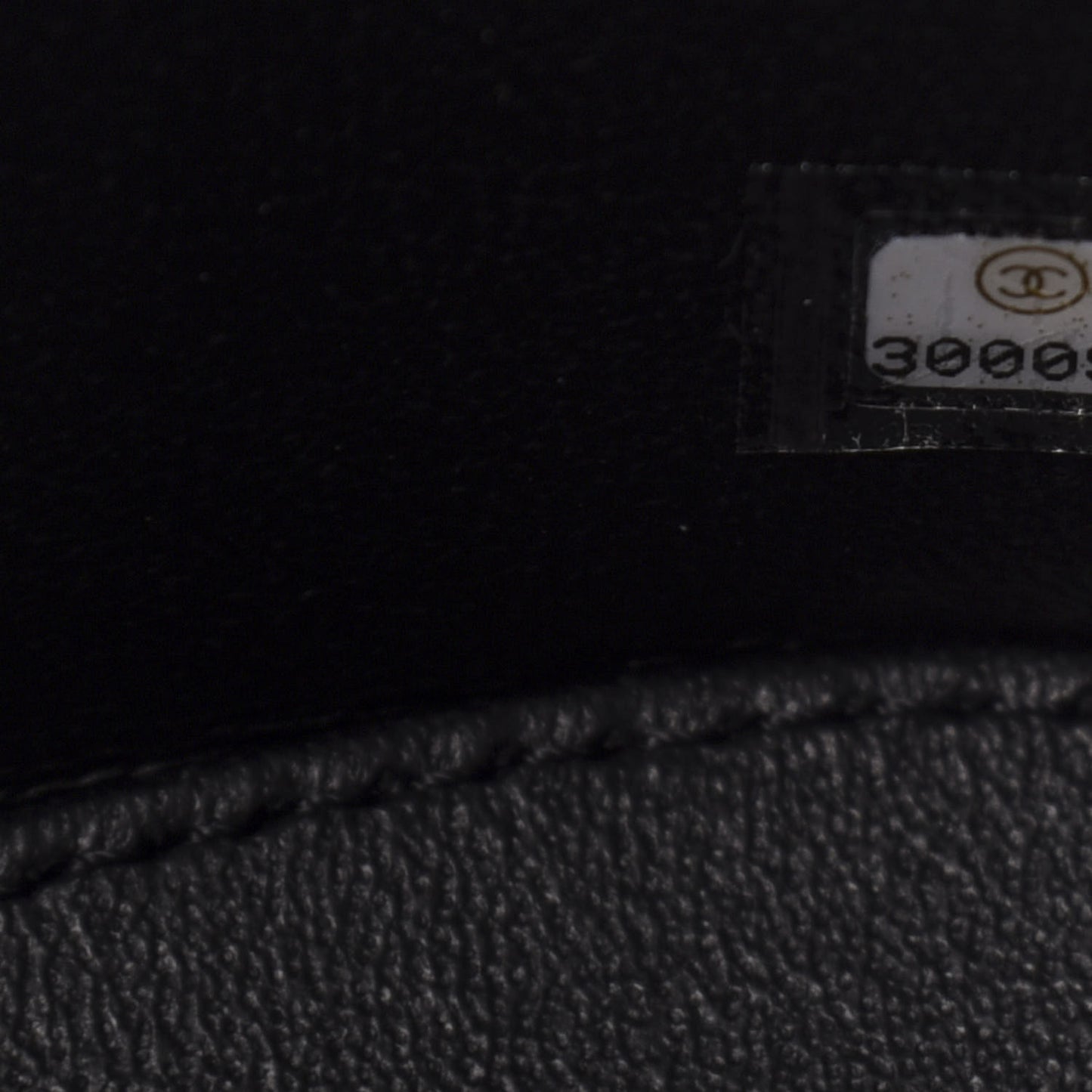 Lambskin Quilted Trendy Vanity Case Black