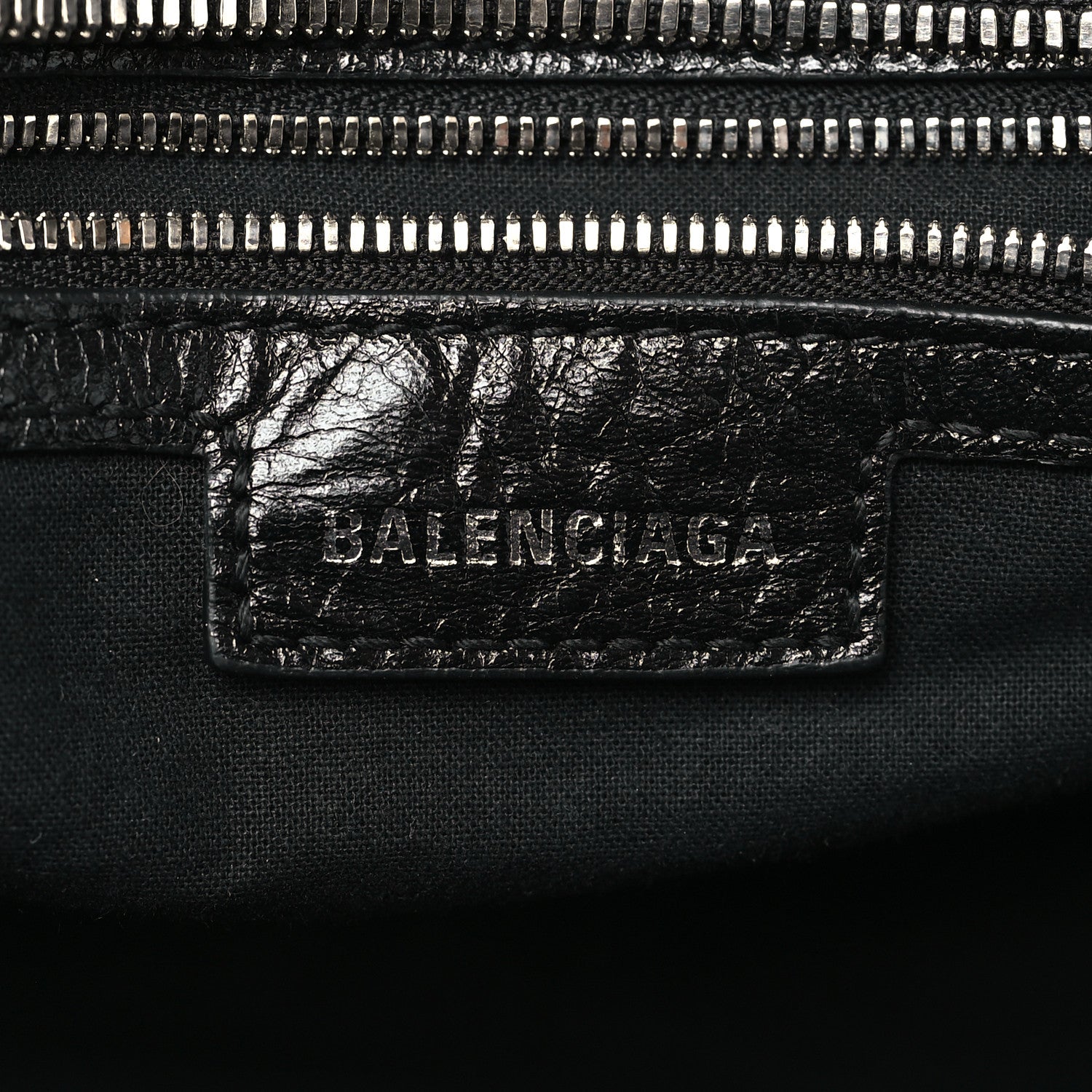 Balenciaga Agneau Arena Neo Cagole City Handbag Black 6 of 9