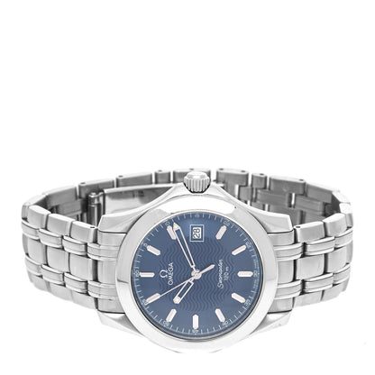 Omega Stainless Steel 36mm Seamaster 120M Quartz Watch Blue 2511.81 2 of 4