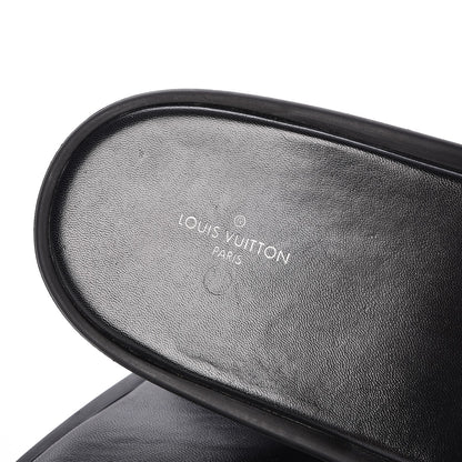 Louis Vuitton Calfskin Checkpoint World Tour Flat Mules 37 5 of 9